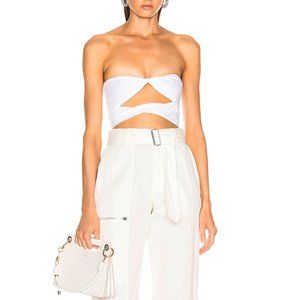 BEAU SOUCI Milano Top in White size 40